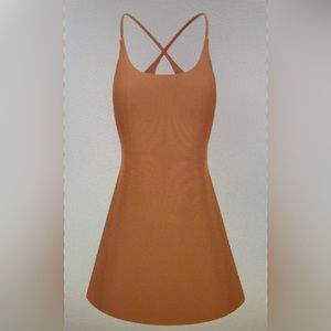 Halara Softlyzero Plush Backless Active Dress